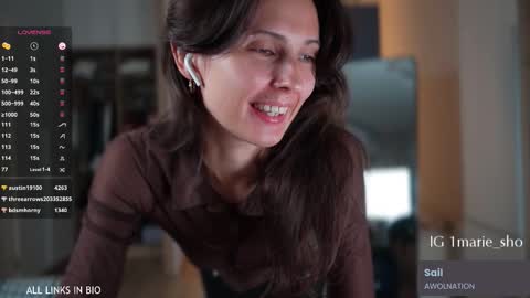 Marie online show from 22, 9, 2025