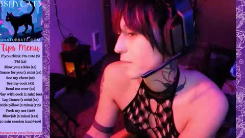 Snapshot of 3shycat3 chatting on 29, 10, 2025 3ShyCat3 online show from 29, 10, 2025