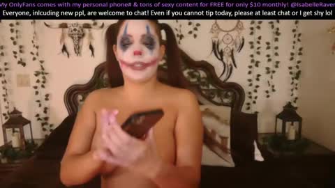 Snapshot of _isabelleraven chatting on 17, 1, 2025 IsabelleRaven online show from 17, 1, 2025