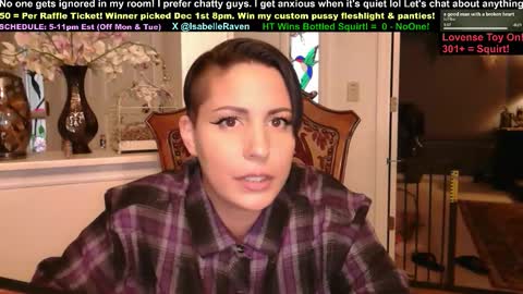 Snapshot of _isabelleraven chatting on 29, 10, 2025 IsabelleRaven online show from 29, 10, 2025