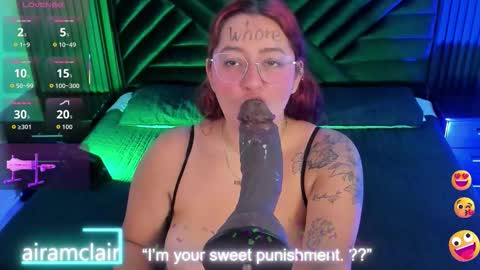 Airam Clair online show from 11, 11, 2025