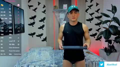 Snapshot of alan_nd_kevin chatting on 11, 10, 2025 Alan Kevin can we reach 100 thumbs up please guys online show from 11, 10, 2025