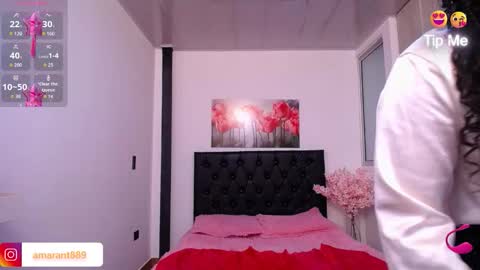 Snapshot of amaranta_f00x chatting on 6, 1, 2026 Amaranta online show from 6, 1, 2026