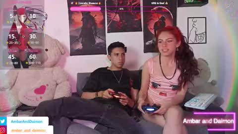 AMBAR AND DAIMON online show from 28, 10, 2025