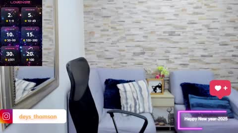Snapshot of amberthomsonn chatting on 10, 1, 2025 Amber online show from 10, 1, 2025