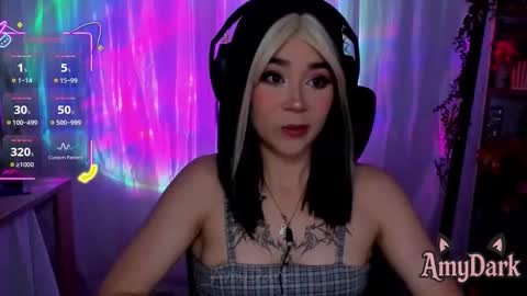 Snapshot of amydark chatting on 27, 9, 2025 Amy online show from 27, 9, 2025