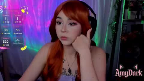 Snapshot of amydark chatting on 2, 10, 2025 Amy online show from 2, 10, 2025