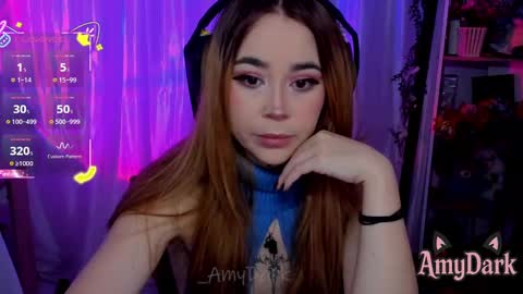 Snapshot of amydark chatting on 12, 10, 2025 Amy online show from 12, 10, 2025