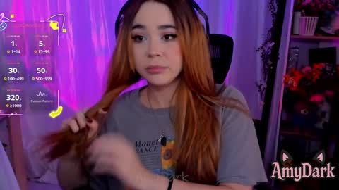 Snapshot of amydark chatting on 13, 10, 2025 Amy online show from 13, 10, 2025