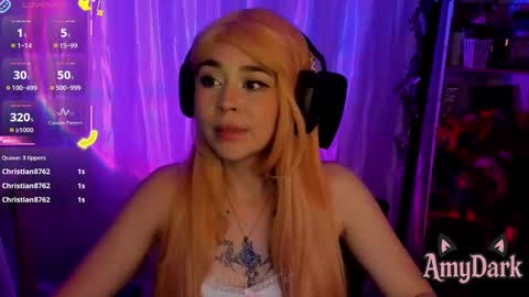 Snapshot of amydark chatting on 22, 10, 2025 Amy online show from 22, 10, 2025