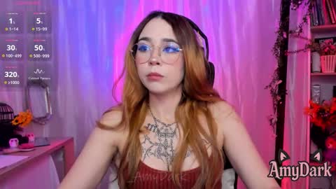 Snapshot of amydark chatting on 25, 11, 2025 Amy online show from 25, 11, 2025