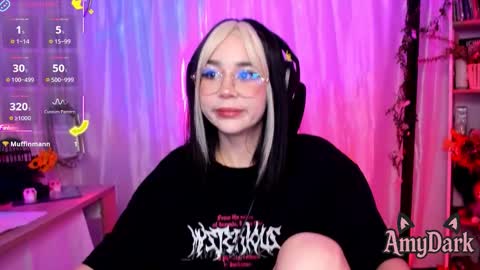 Snapshot of amydark chatting on 29, 11, 2025 Amy online show from 29, 11, 2025