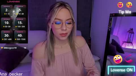 Snapshot of ana_becker1 chatting on 14, 3, 2026 Ana online show from 14, 3, 2026