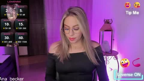 Snapshot of ana_becker1 chatting on 10, 4, 2026 Ana online show from 10, 4, 2026