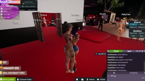 Snapshot of anax3dreams chatting on 15, 2, 2025 AnaX3Dreams online show from 15, 2, 2025