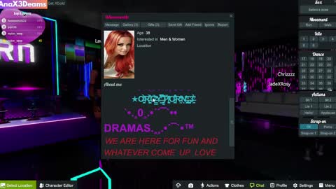 Snapshot of anax3dreams chatting on 16, 2, 2025 AnaX3Dreams online show from 16, 2, 2025