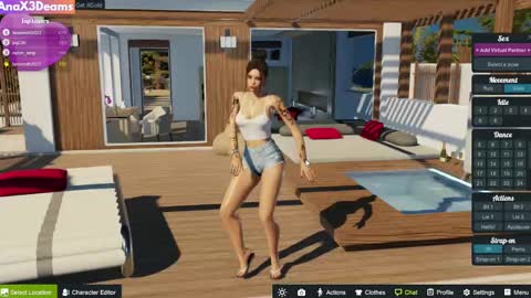 Snapshot of anax3dreams chatting on 25, 2, 2025 AnaX3Dreams online show from 25, 2, 2025