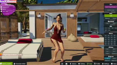 Snapshot of anax3dreams chatting on 26, 2, 2025 AnaX3Dreams online show from 26, 2, 2025