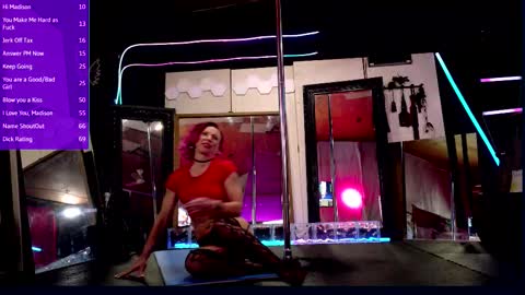 Madison Marie online show from 15, 3, 2026