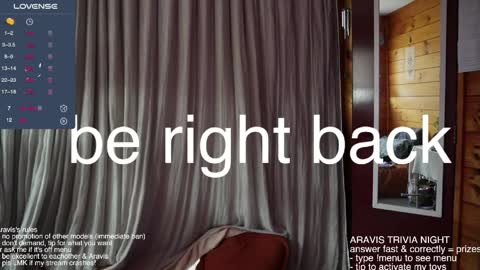 aravis online show from 4, 5, 2026