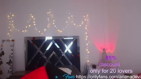 ariana devil online show from 13, 1, 2025