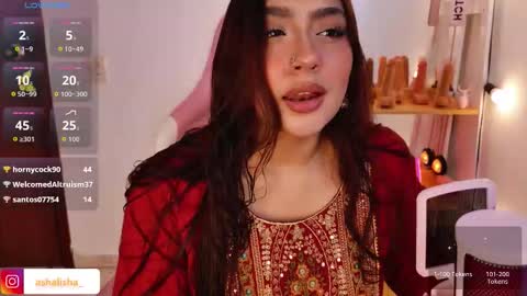 Snapshot of ashalisha chatting on 27, 11, 2025 Asha online show from 27, 11, 2025