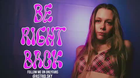 Astrid Sky online show from 18, 1, 2026