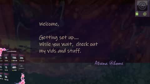 Atrena online show from 1, 10, 2025