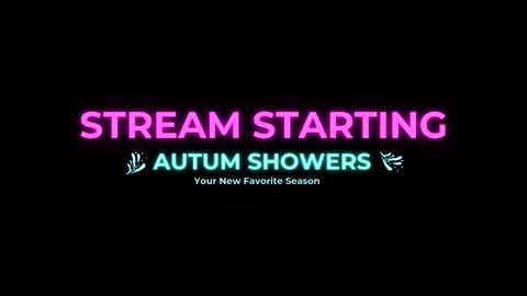 Autum Showers online show from 17, 3, 2026