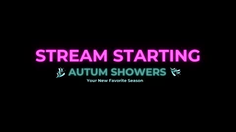 Autum Showers online show from 28, 3, 2026