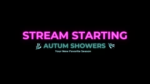 Autum Showers online show from 30, 3, 2026