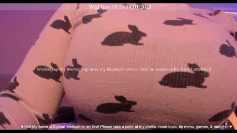 Ayana Delatorre online show from 19, 11, 2025