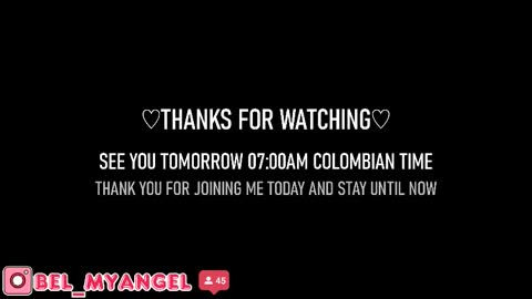 Snapshot of bella_franco chatting on 13, 12, 2025 In instagran bel myangel online show from 13, 12, 2025