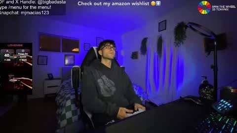 Snapshot of bigbadmj chatting on 12, 3, 2025 Asta online show from 12, 3, 2025