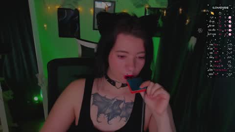 Snapshot of black_kittie_01 chatting on 18, 12, 2024 Black Kittie Wednesday - 1300 - 1900 GMT help me get 100 thumbs up online show from 18, 12, 2024