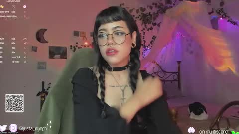   Im Nym  Justa nymph on twitter and IG online show from 4, 1, 2025