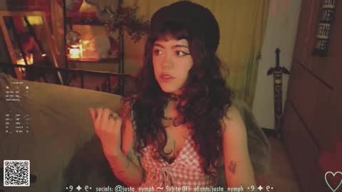   Im Nym  Justa nymph on twitter and IG online show from 19, 1, 2026