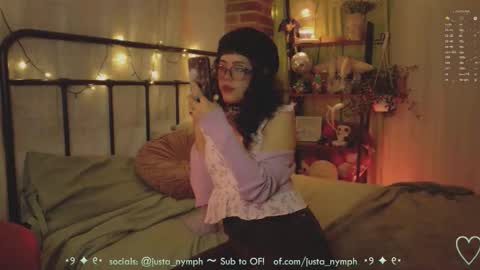   Im Nym  Justa nymph on twitter and IG online show from 10, 2, 2026