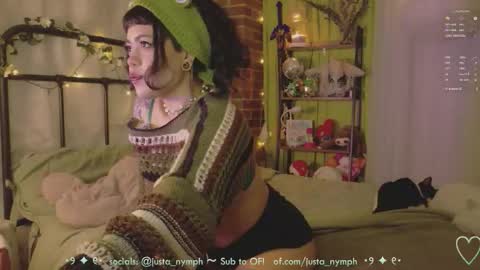   Im Nym  Justa nymph on twitter and IG online show from 22, 2, 2026