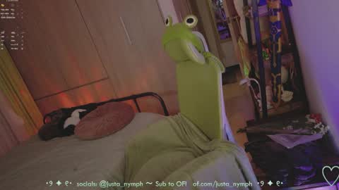   Im Nym  Justa nymph on twitter and IG online show from 2, 4, 2026