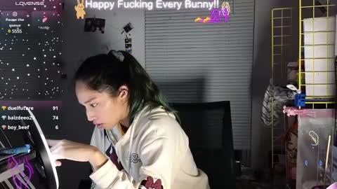 Snapshot of bunnycheekz chatting on 14, 12, 2024 Tokki  bunny  online show from 14, 12, 2024