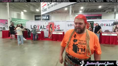 Snapshot of butterflyandbear chatting on 6, 12, 2024 Butterfly and Bear online show from 6, 12, 2024