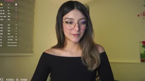 Snapshot of call_me_rosie chatting on 15, 12, 2024   online show from 15, 12, 2024
