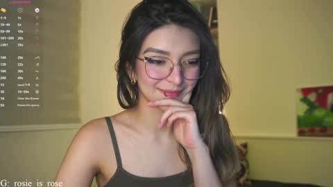Snapshot of call_me_rosie chatting on 13, 1, 2025   online show from 13, 1, 2025