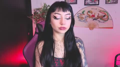Snapshot of cati_petite chatting on 11, 7, 2026 Cati help me reach my goal of 100 thumbs up again 3 online show from 11, 7, 2026