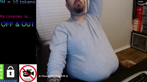 Snapshot of chunkymonkey420 chatting on 2, 2, 2025 Spencer Smokey Bear online show from 2, 2, 2025