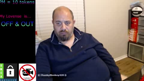 Snapshot of chunkymonkey420 chatting on 15, 2, 2025 Spencer Smokey Bear online show from 15, 2, 2025