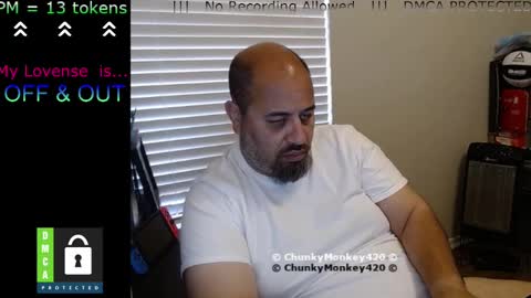 Snapshot of chunkymonkey420 chatting on 26, 2, 2025 Spencer Smokey Bear online show from 26, 2, 2025