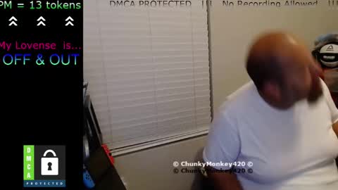 Snapshot of chunkymonkey420 chatting on 27, 2, 2025 Spencer Smokey Bear online show from 27, 2, 2025