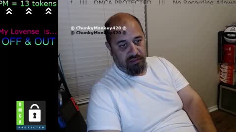 Snapshot of chunkymonkey420 chatting on 5, 3, 2025 Spencer Smokey Bear online show from 5, 3, 2025